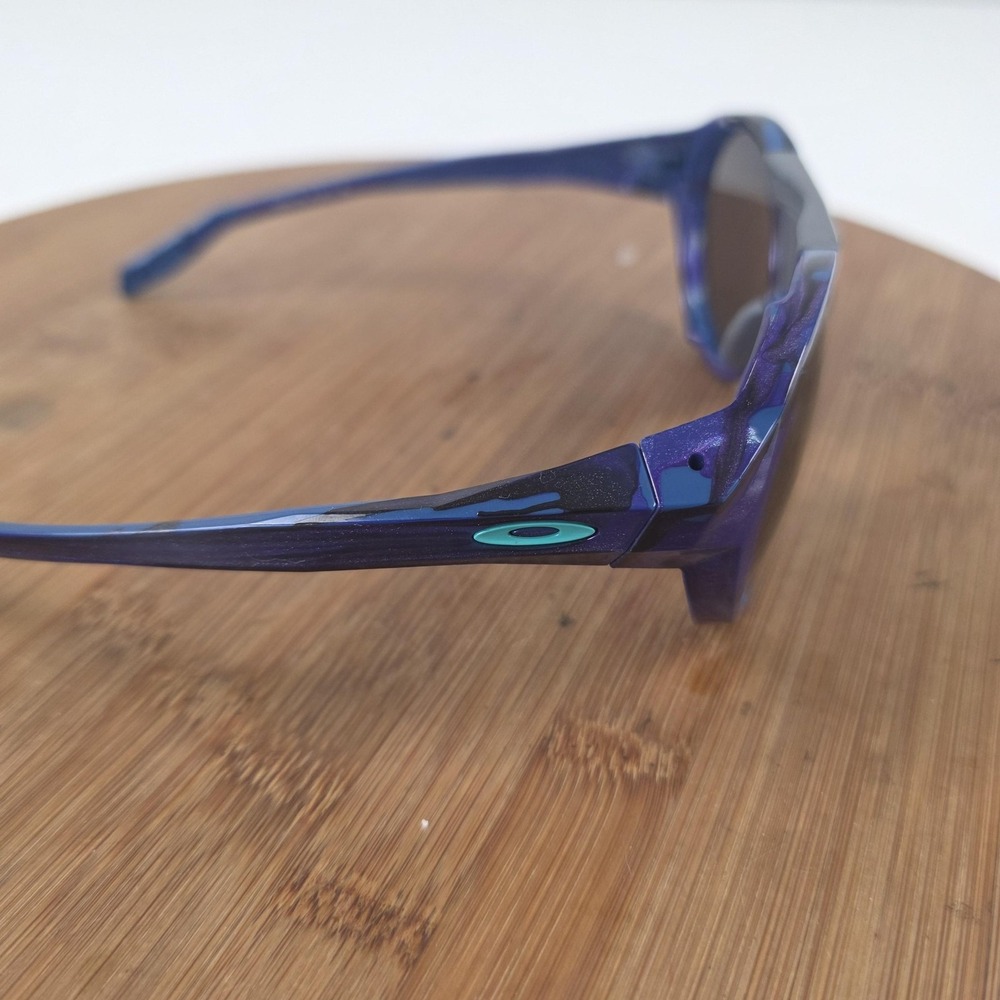 Oakley Clifden Sunglasses Mens One Size Purple Gray Round Prizm USA OO9440-1956 - Picture 5 of 16